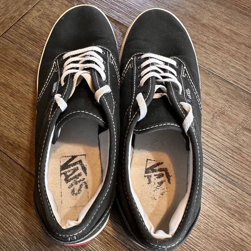 Vans Atwood Low Top Black Canvas Sneakers Womens Size 7.0‎ TC9R - Picture 7 of 10